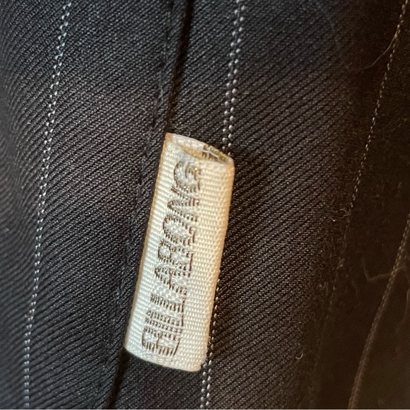 BILLABONG DESIGNERSCLOSET Pin Stripe 3/4  Sleeve Blazer Size-Medium - Picture 7 of 10